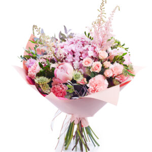 Wedding,Bouquet,Isolated,On,White.,Fresh,,Lush,Bouquet,Of,Colorful